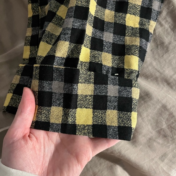 Motel Rocks Misca Trouser 90s Grunge Checked NWT! - Picture 6 of 7